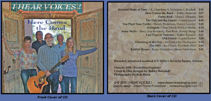 CD Cover Front and Back